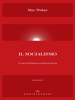 cover image of Il socialismo
